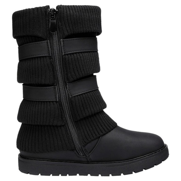 Dream Pairs Girl's Winter Snow Boots w/ Faux Fur Lining & Bowknot Design | NEW🖤 - Picture 3 of 16